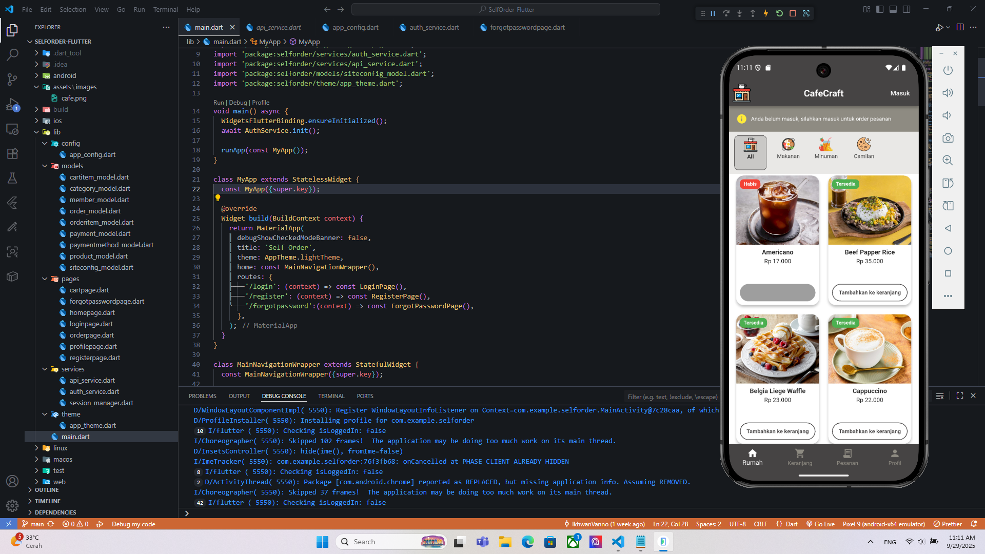 Flutter APP Development